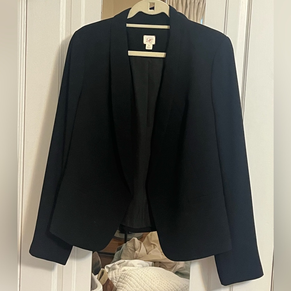 loft Black Blazer